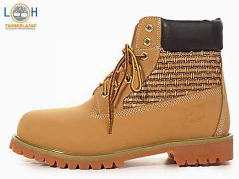 timberland blanc homme